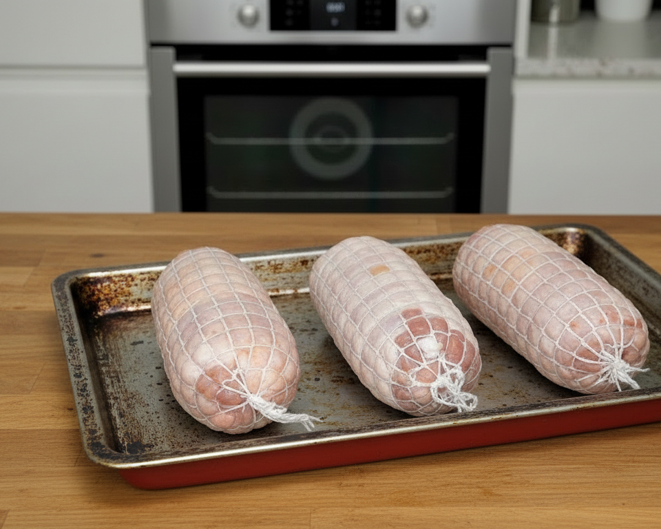 Muslitos de pollo rellenos frescos (500–600 g)